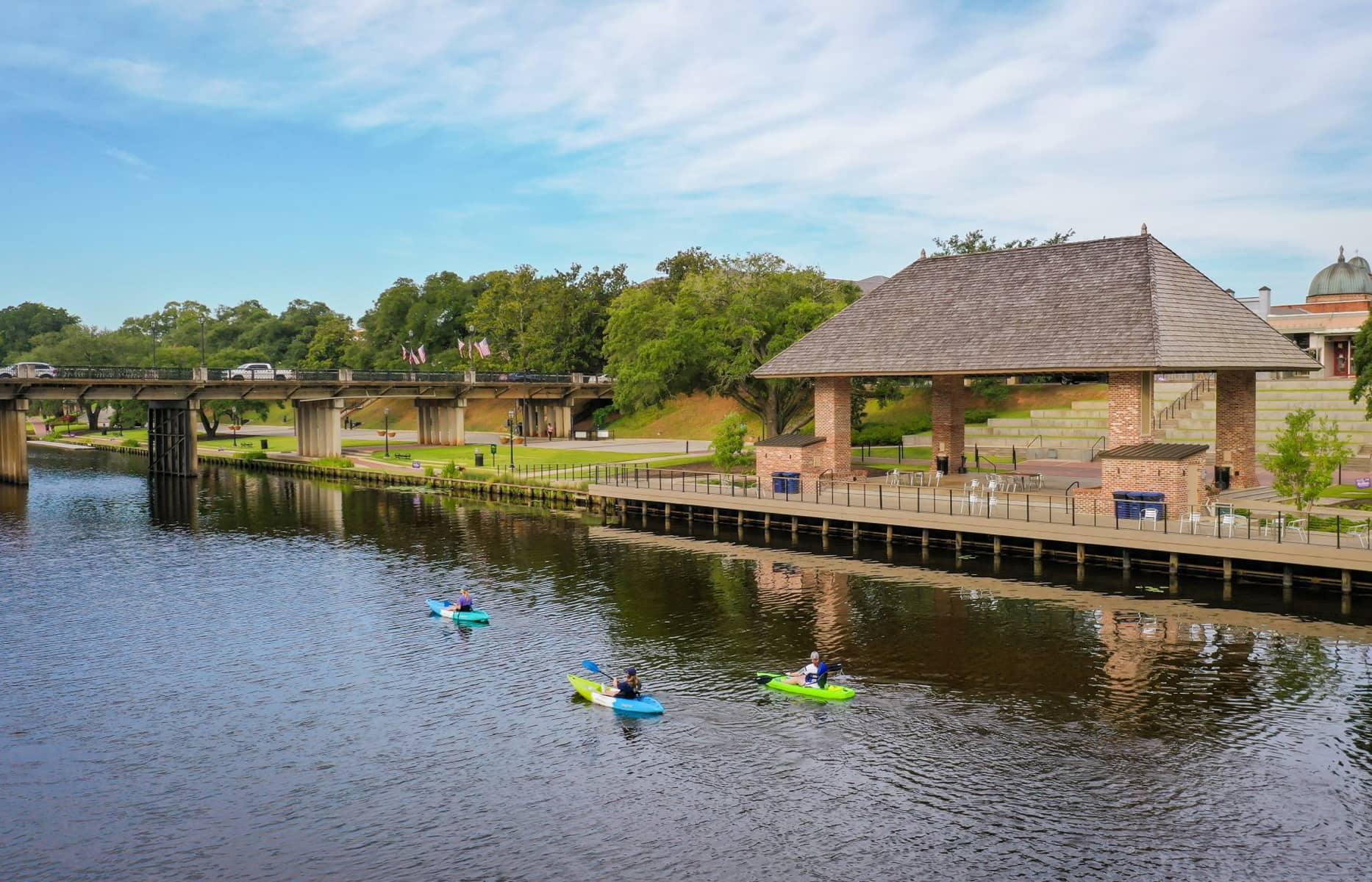 Natchitoches Riverfront on Cane River