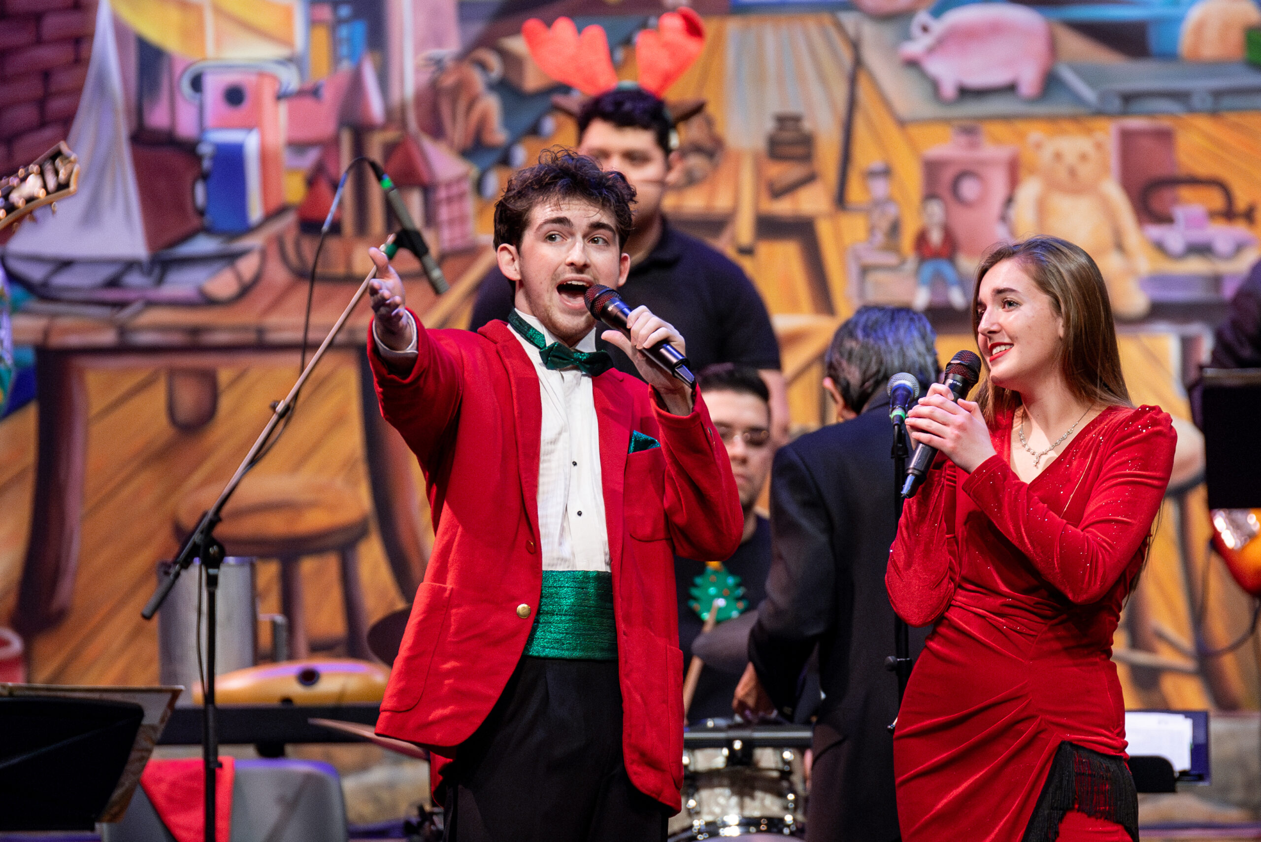 NSU Music students perform together at Christmas Gala