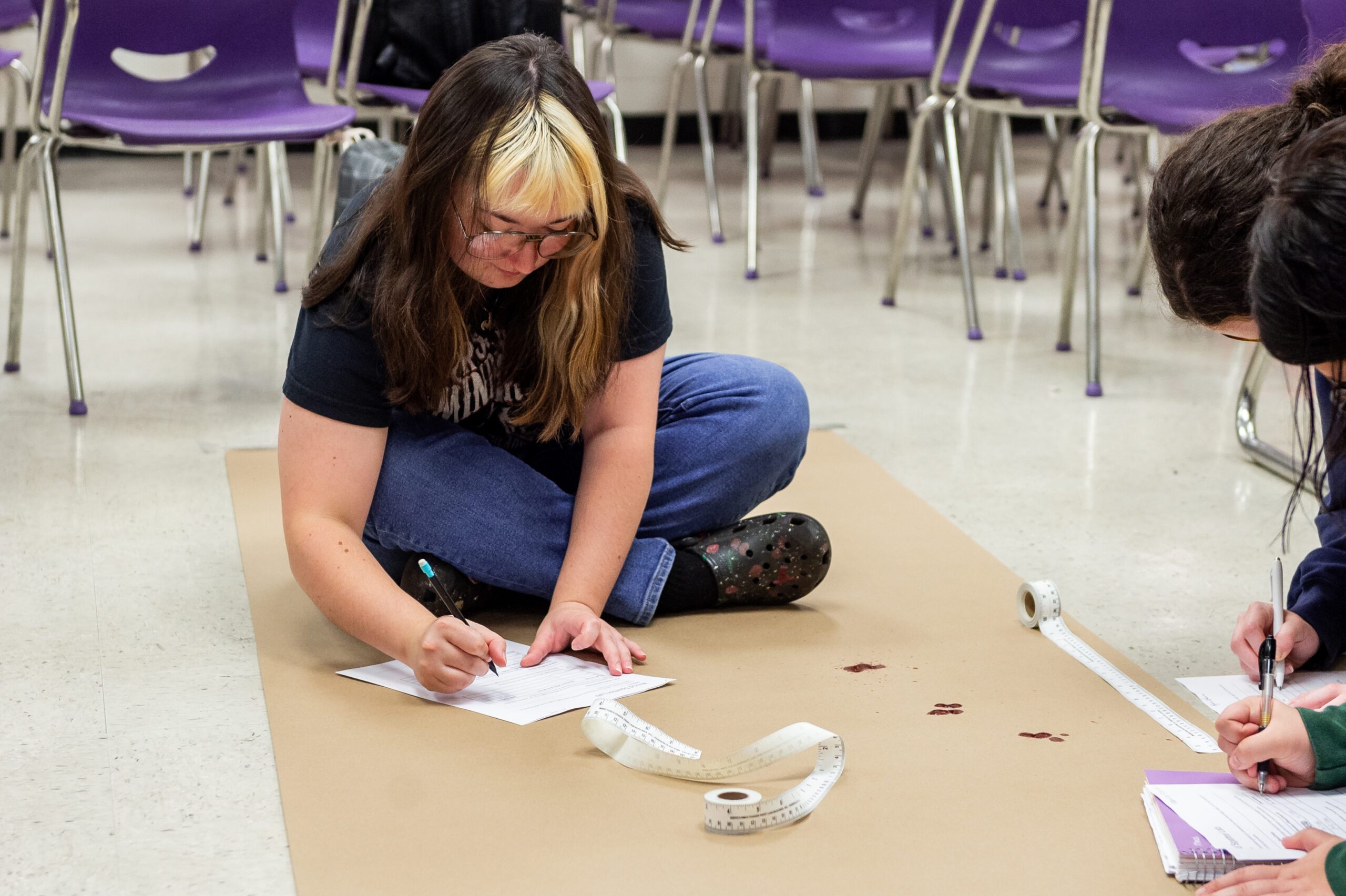 Criminal Justice students take part in hands-on lab
