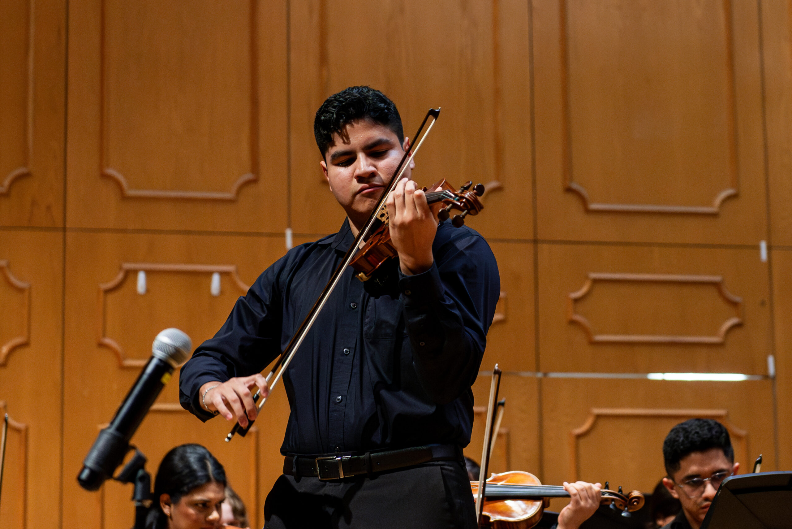 NSU student performing Music