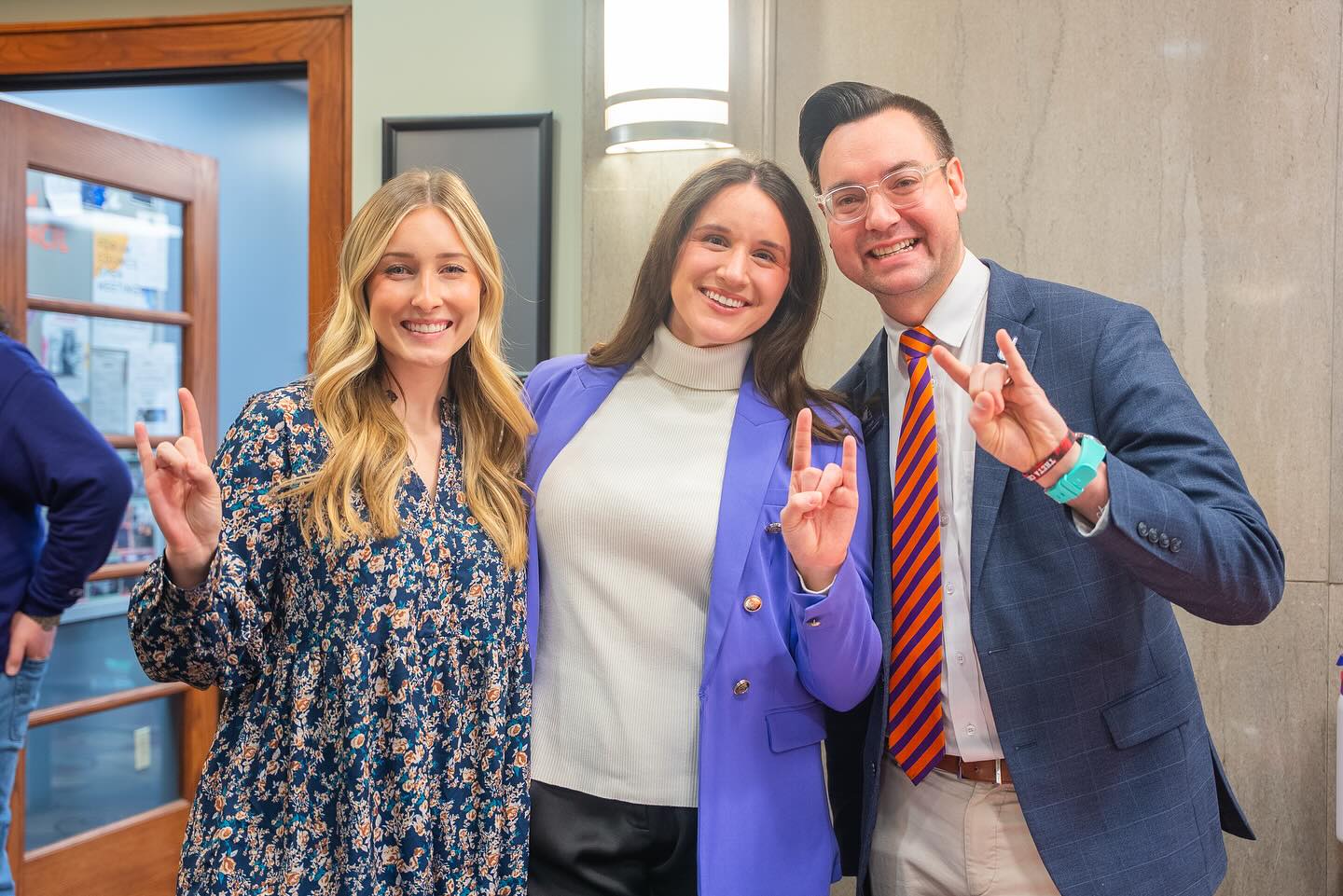 NSU Recruiters pose for a photo
