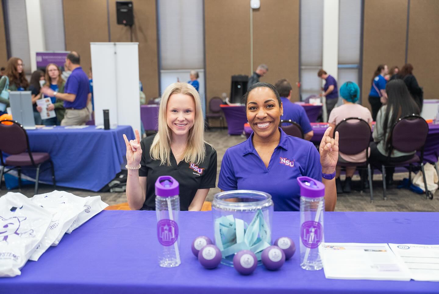 NSU staff participate in the Part Time Job Fair