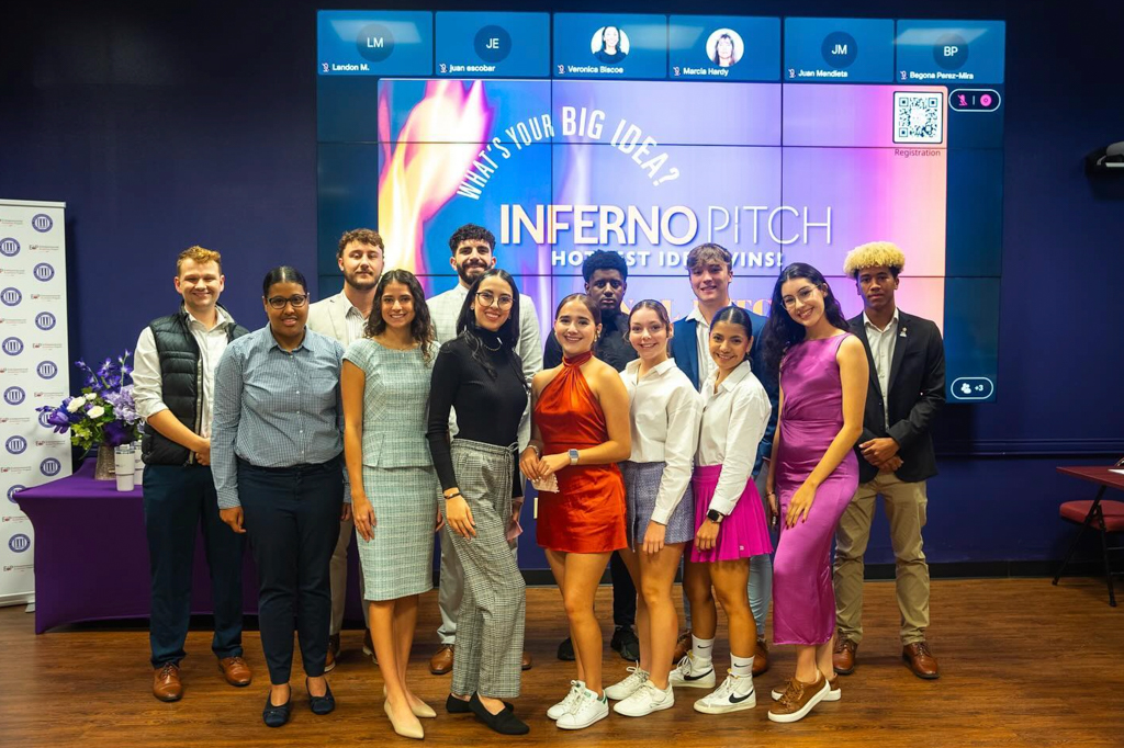 NSU students participate in the Inferno Pitch challenge