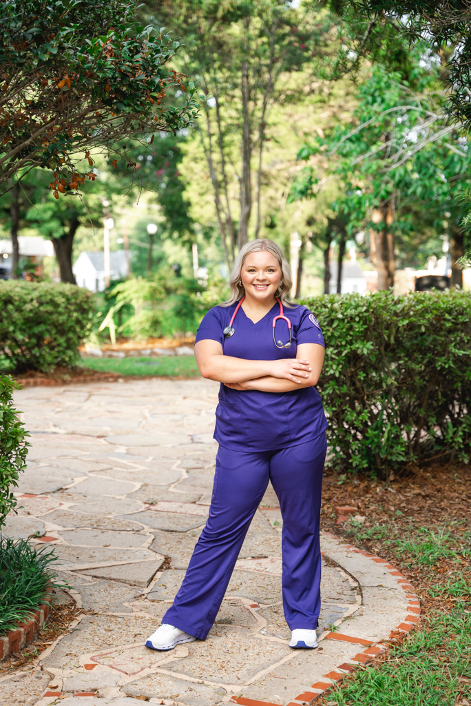 NSU Nursing student