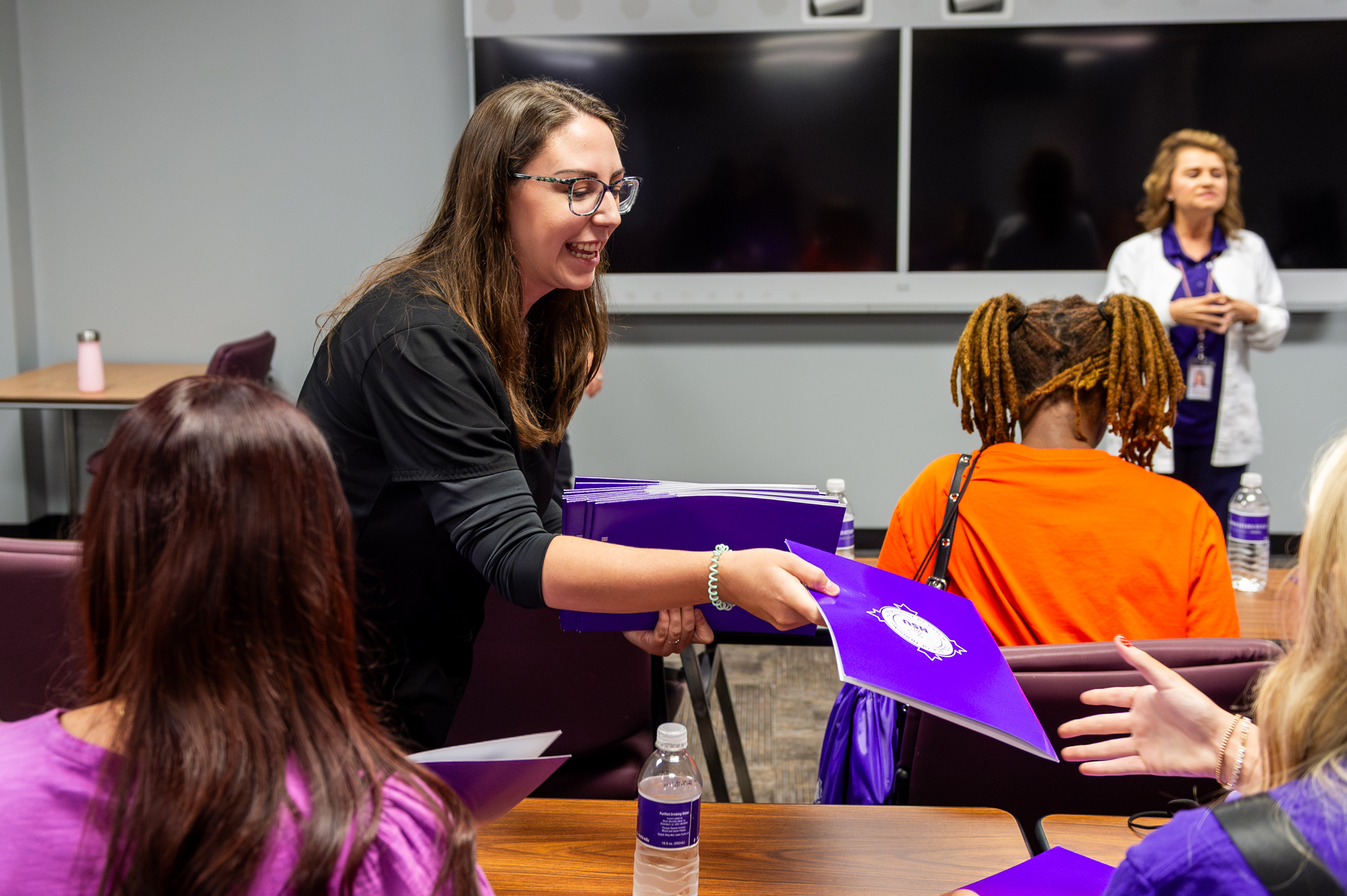 students on shreveport campus