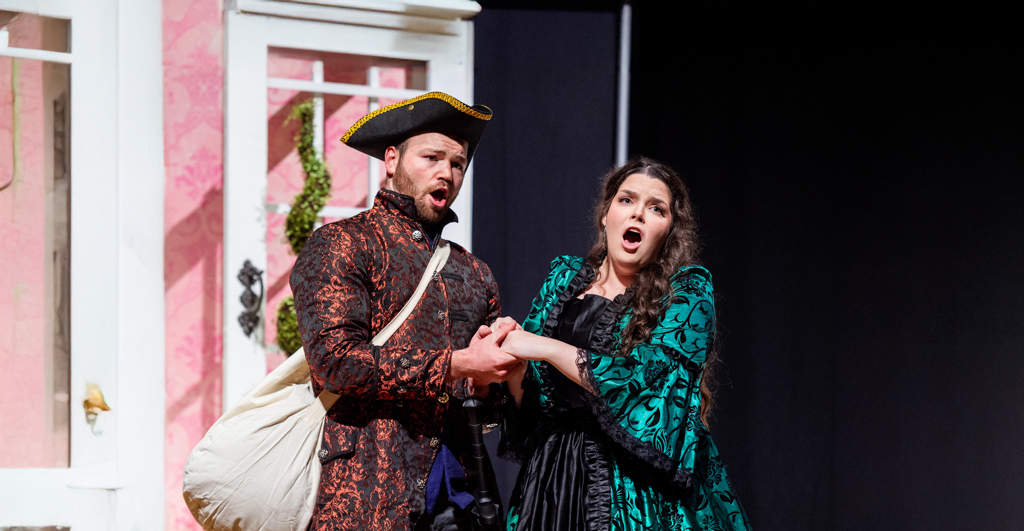 NSU Theatre students act in a production