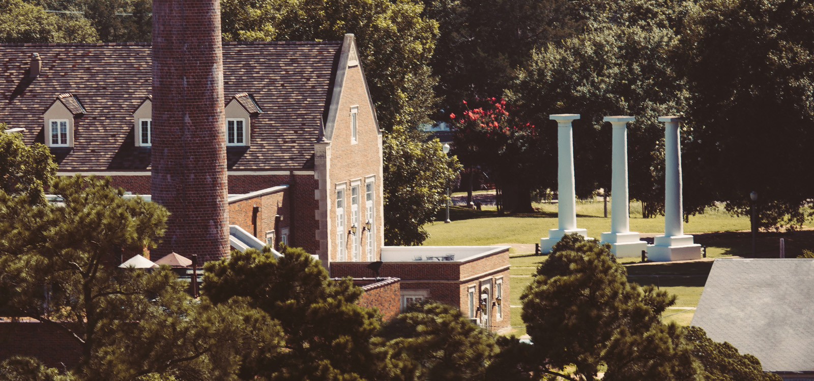 View from Turpin Stadium towards Normal Hill