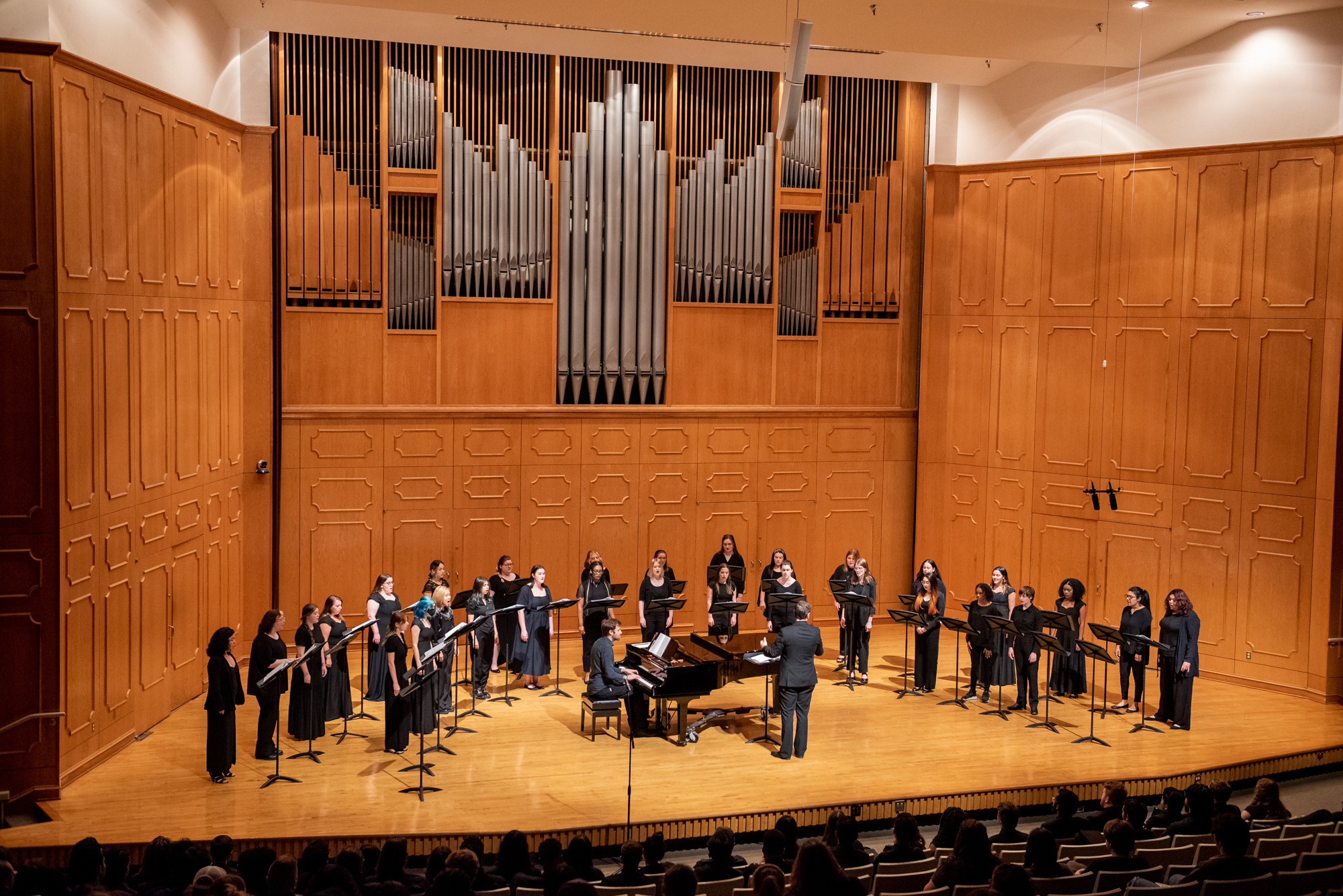 NSU choir singing