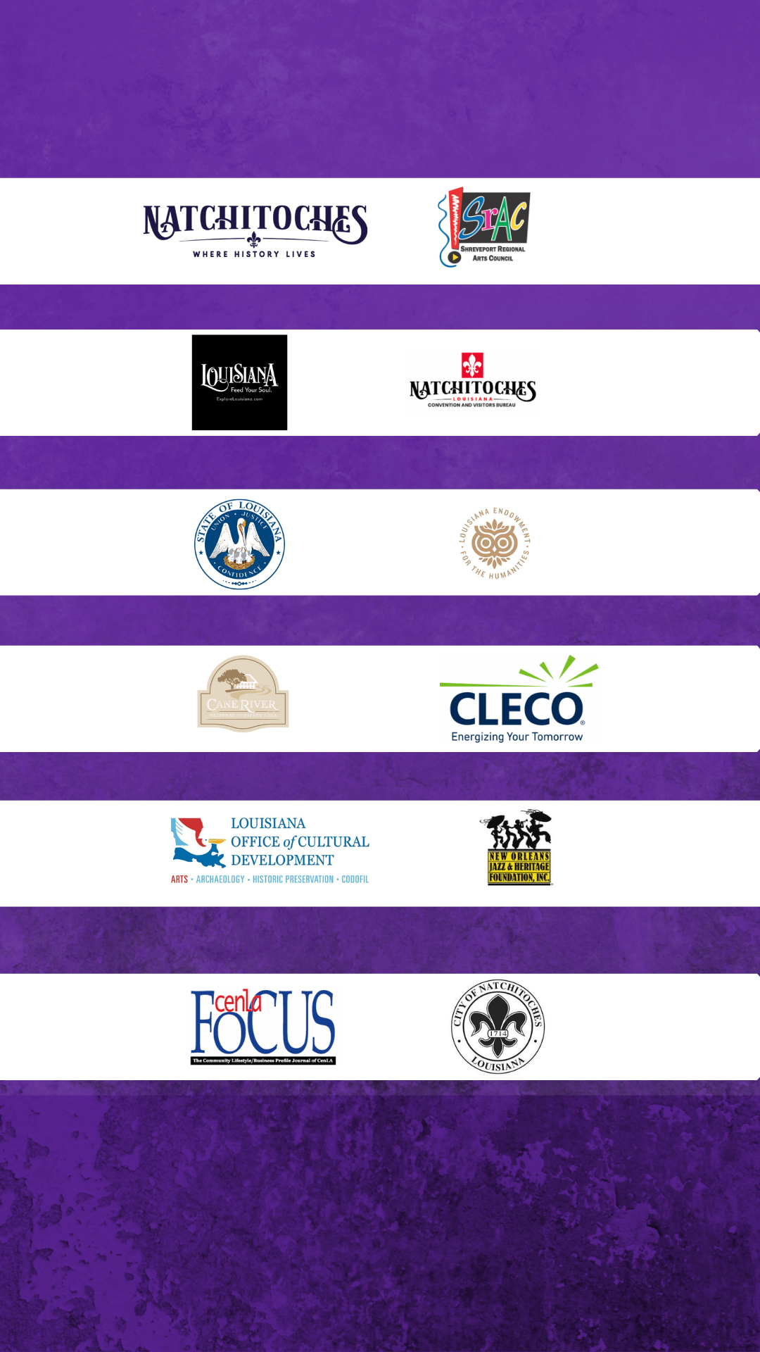 LOUISIANA FOLKLIFE SPONSORS