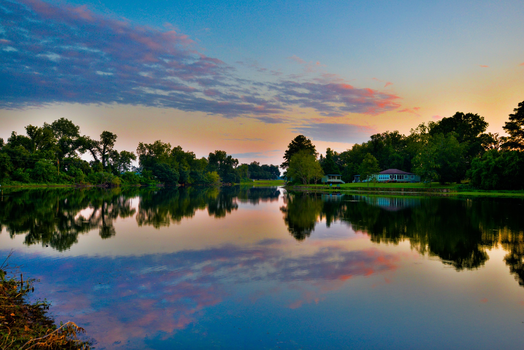 Cane River sunset