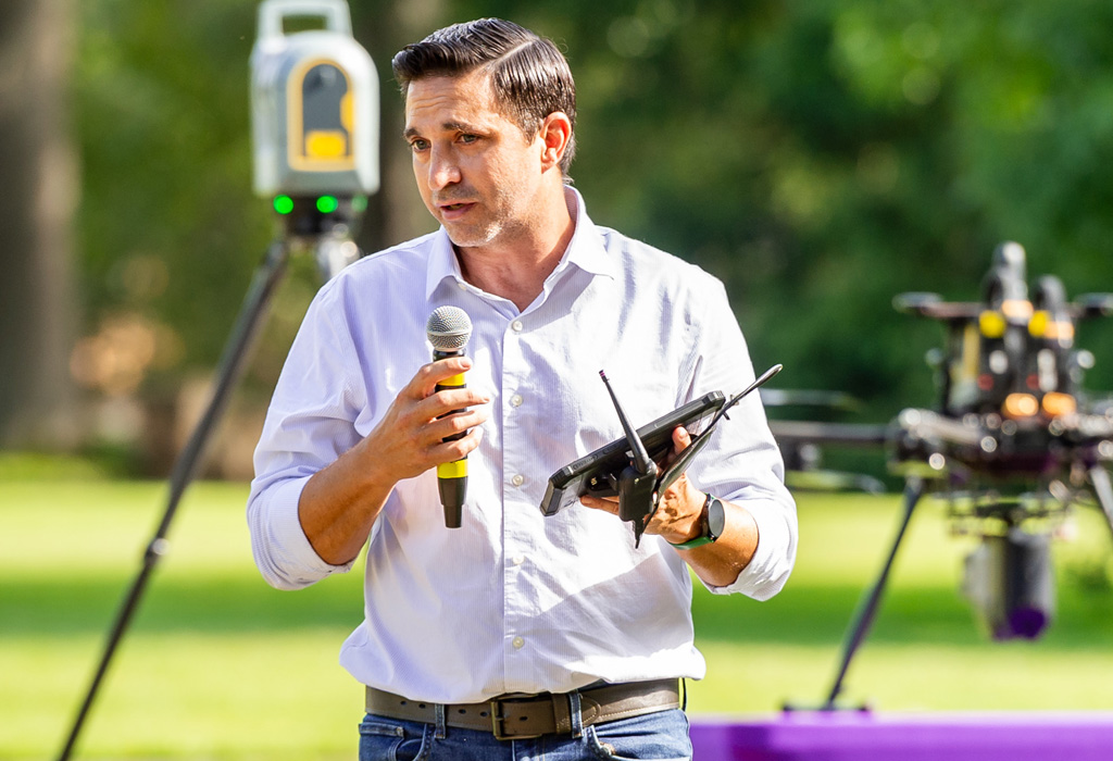 Hands-on learning from industry partner teaching drone technology at NSU