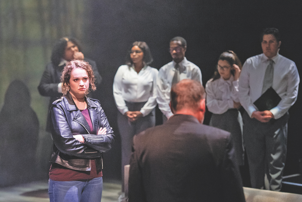 NSU students performing at Theatre West