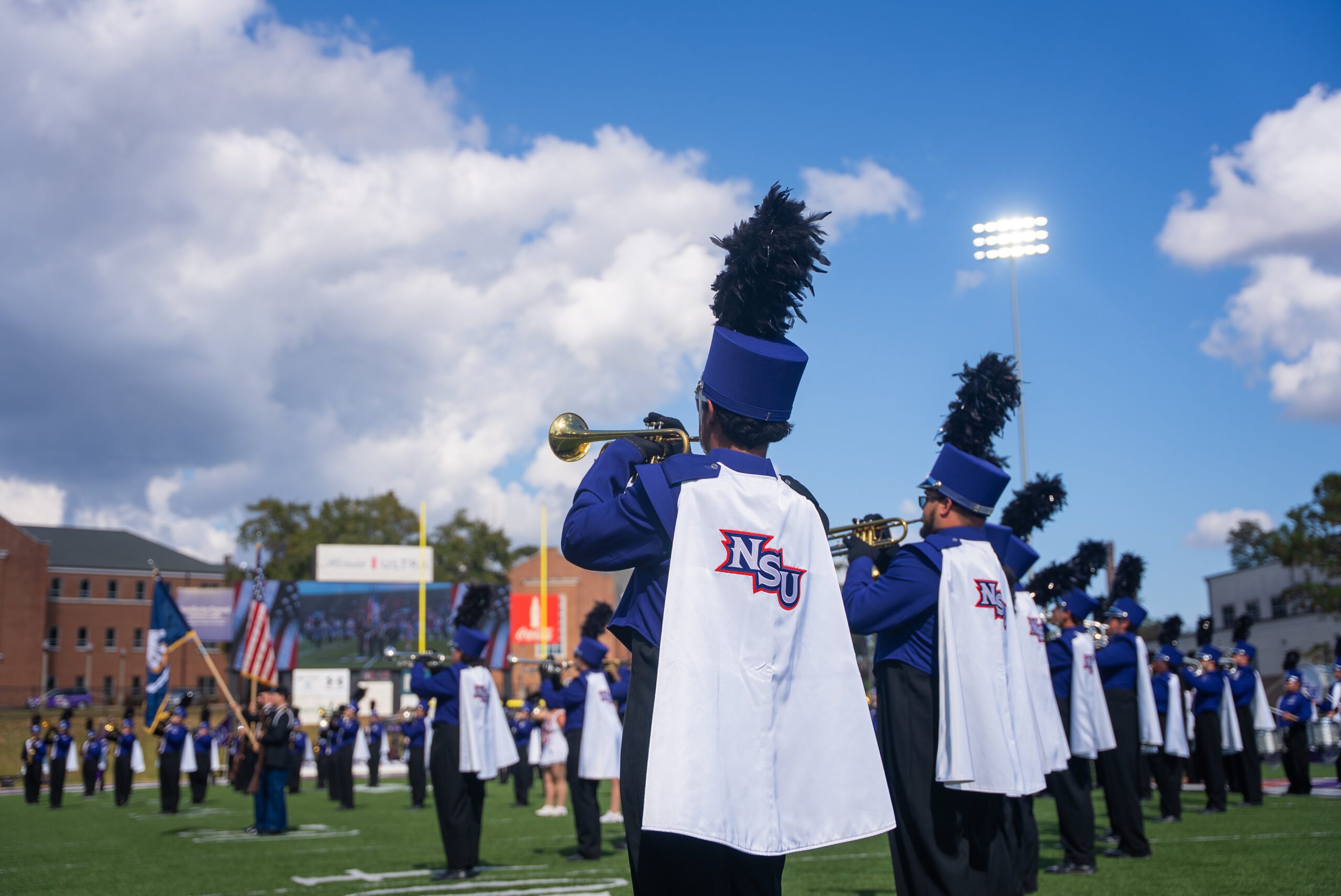spirit of northwestern marching band