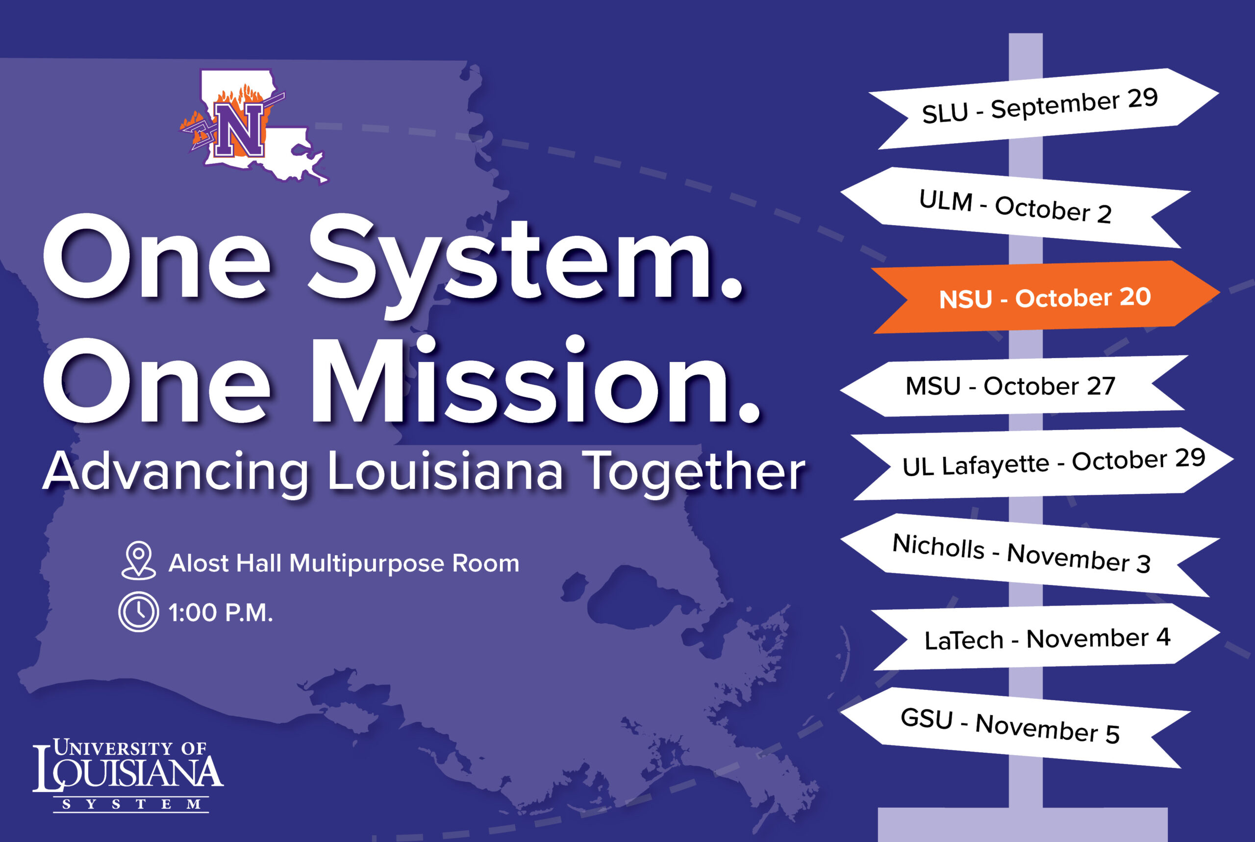 Advancing Louisiana Together Tour