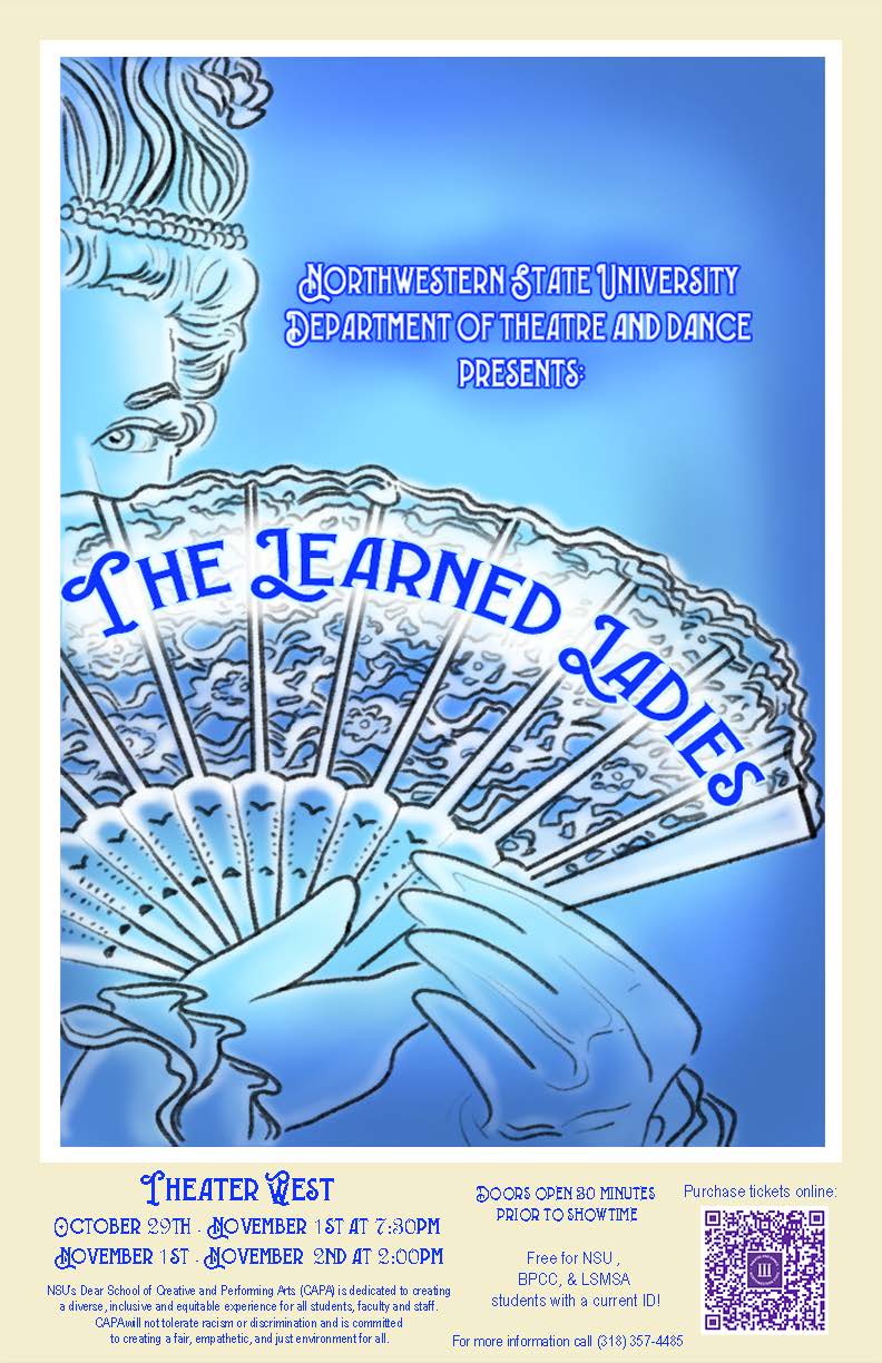 NSU Theatre and Dance to present “The Learned Ladies” Oct. 29 – Nov. 2