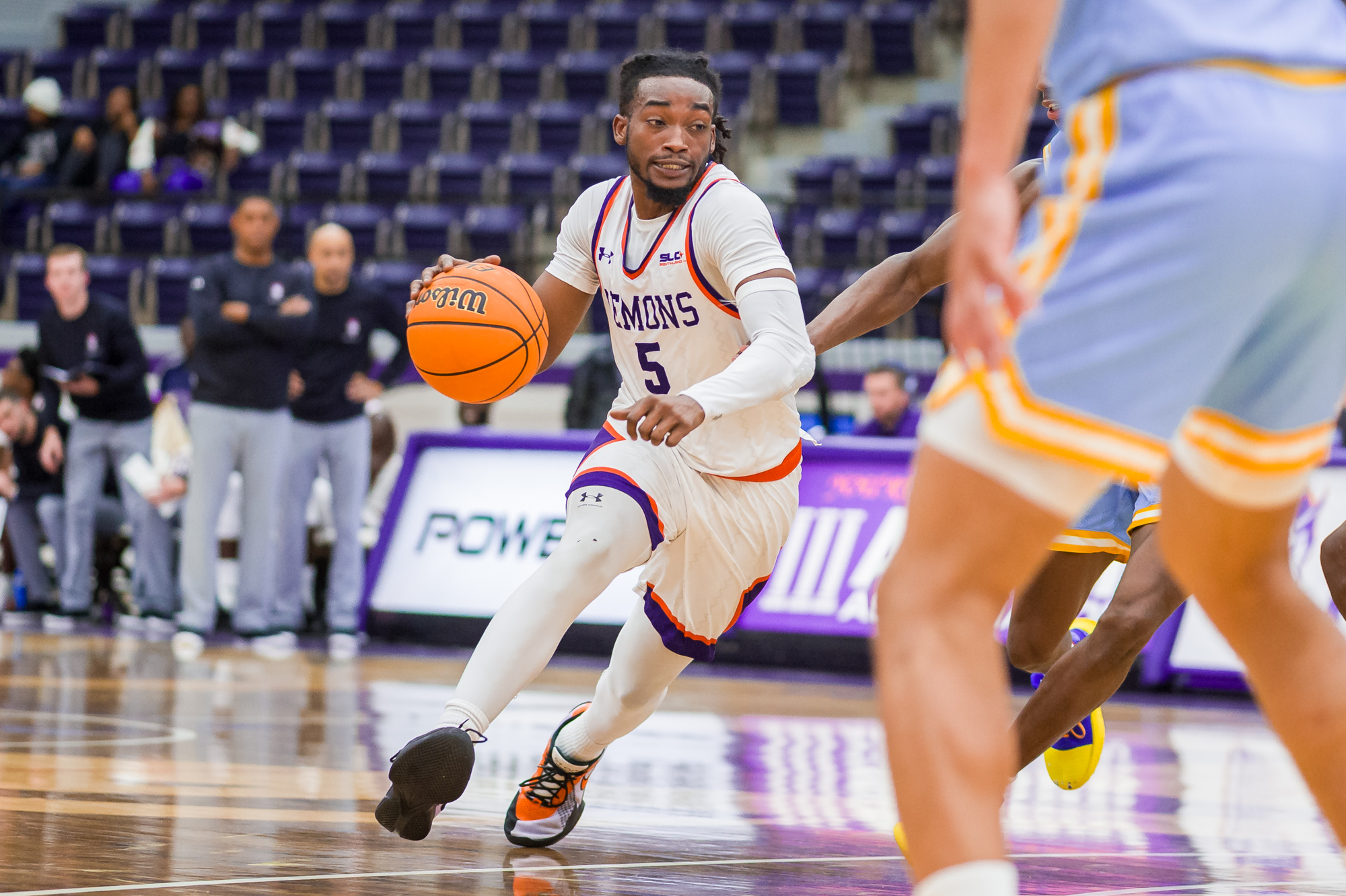 The Demon basketball team has home games against SFA on Dec. 31 and UNO on Jan. 3.