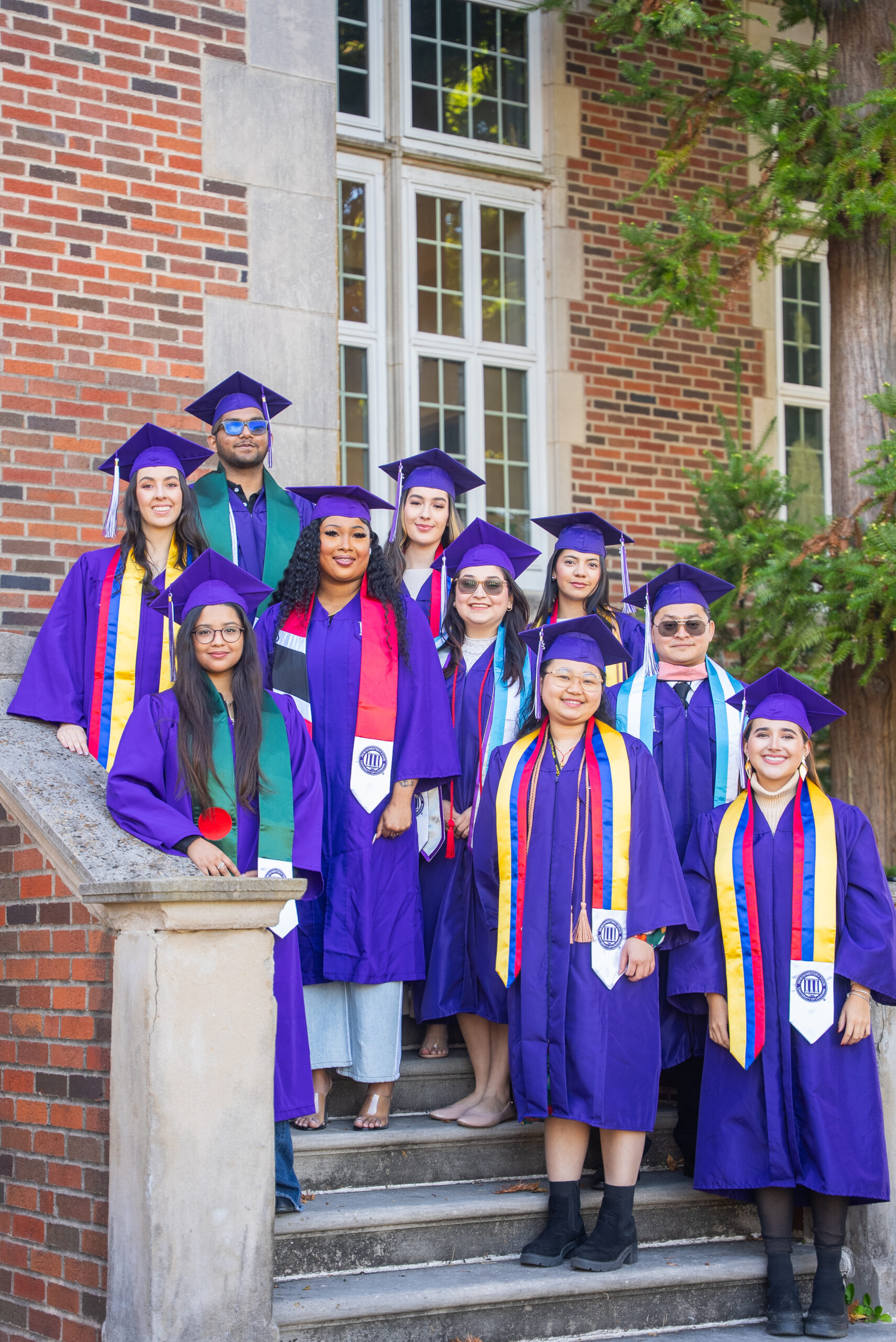 NSU International students graduating