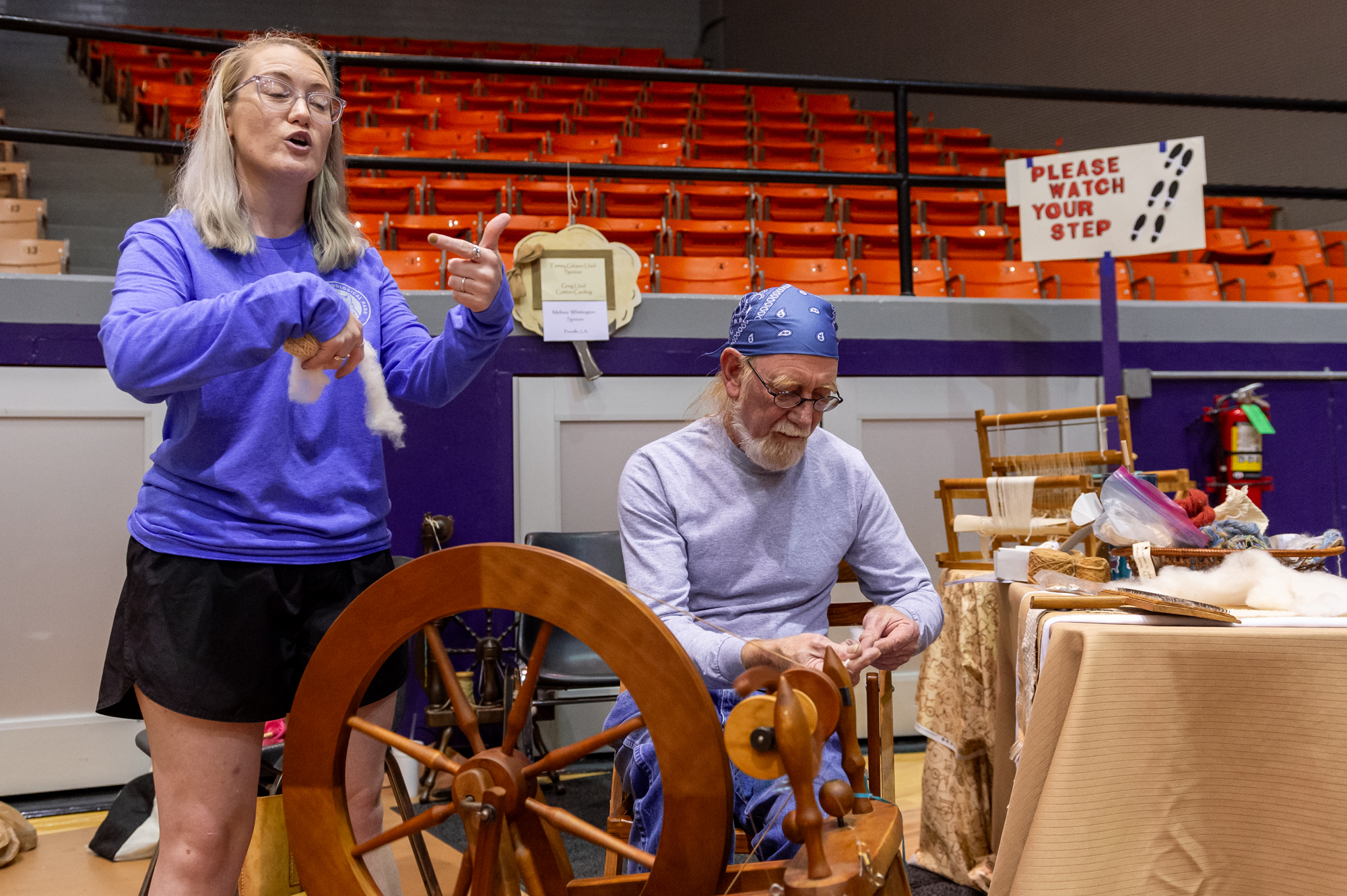 Historic demonstration