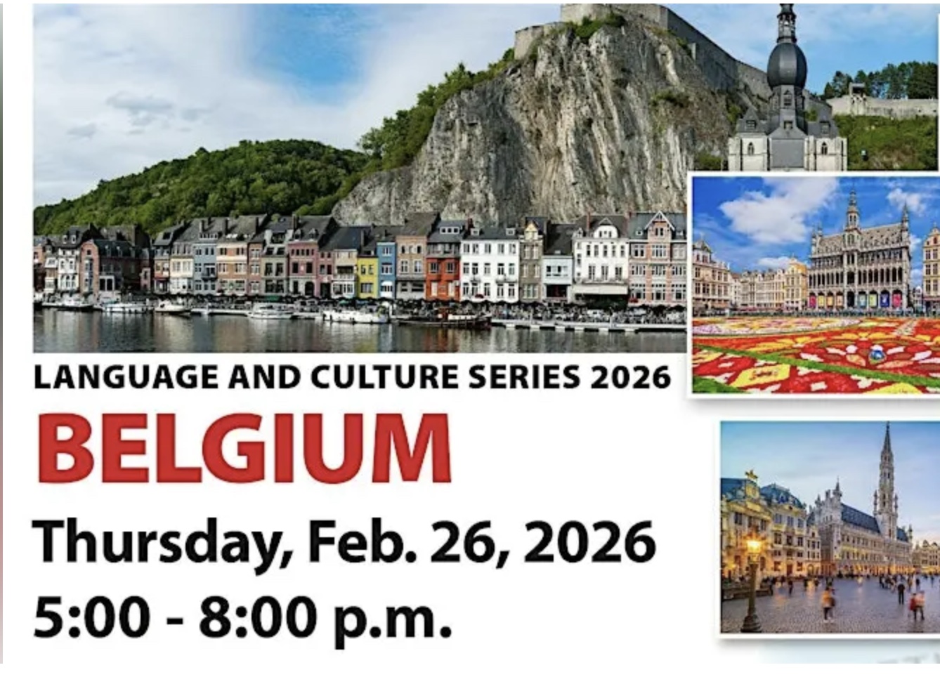 Belgium Lecture