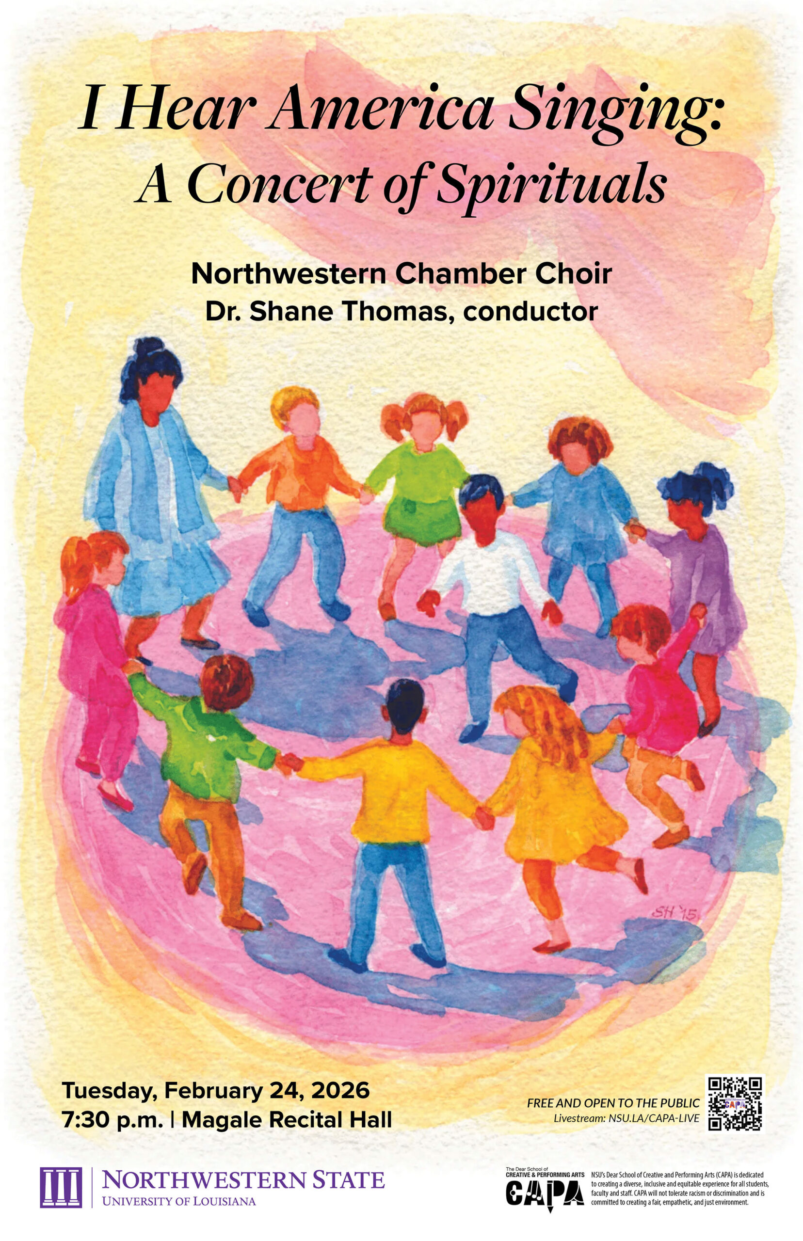 NSU Chamber Choir to perform Feb. 24