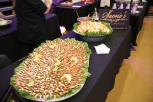 Crab claws from Savoie’s Catering in Shreveport was a popular dish at the 2024 Flavor of Louisiana.