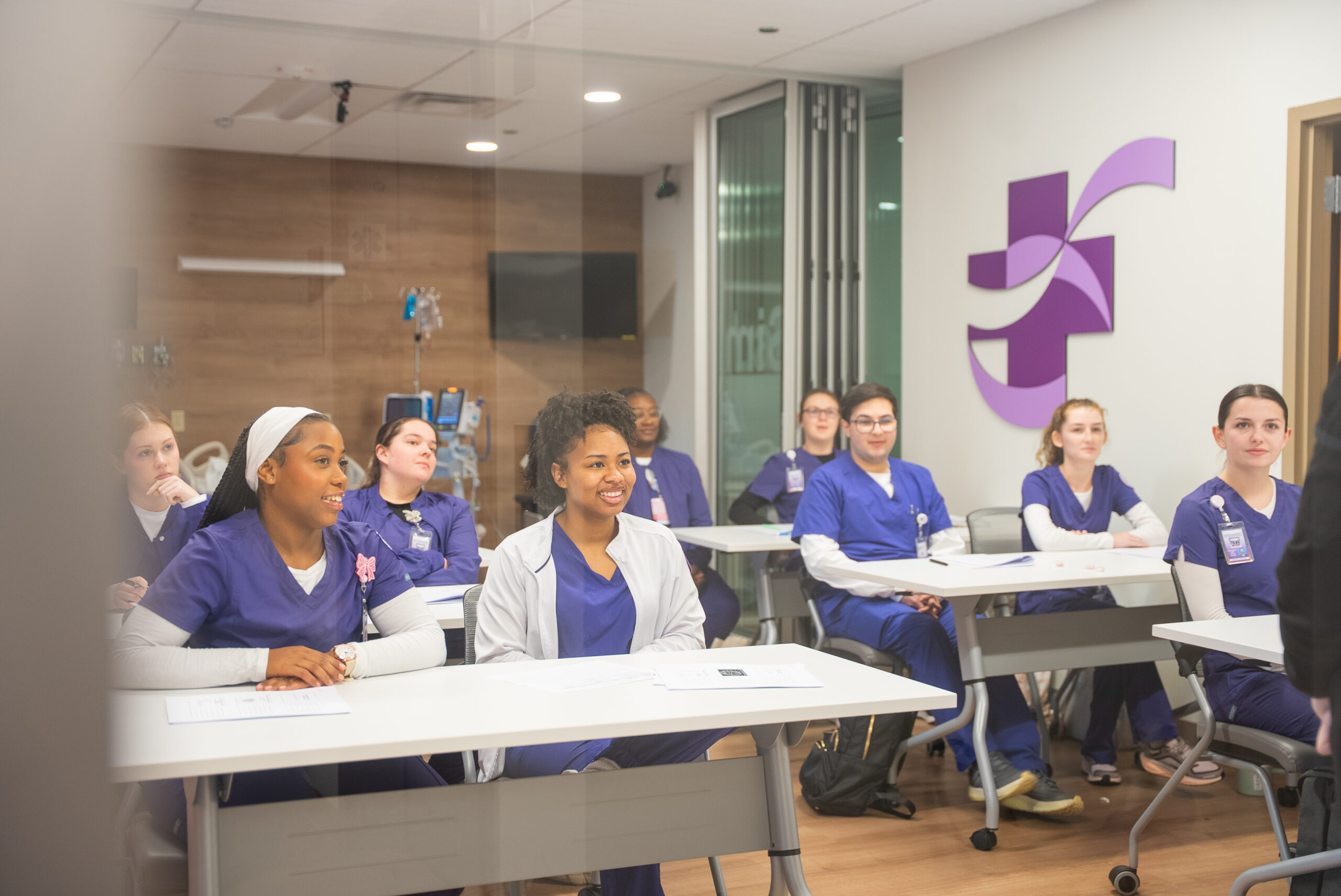 Nursing Students in classroom
