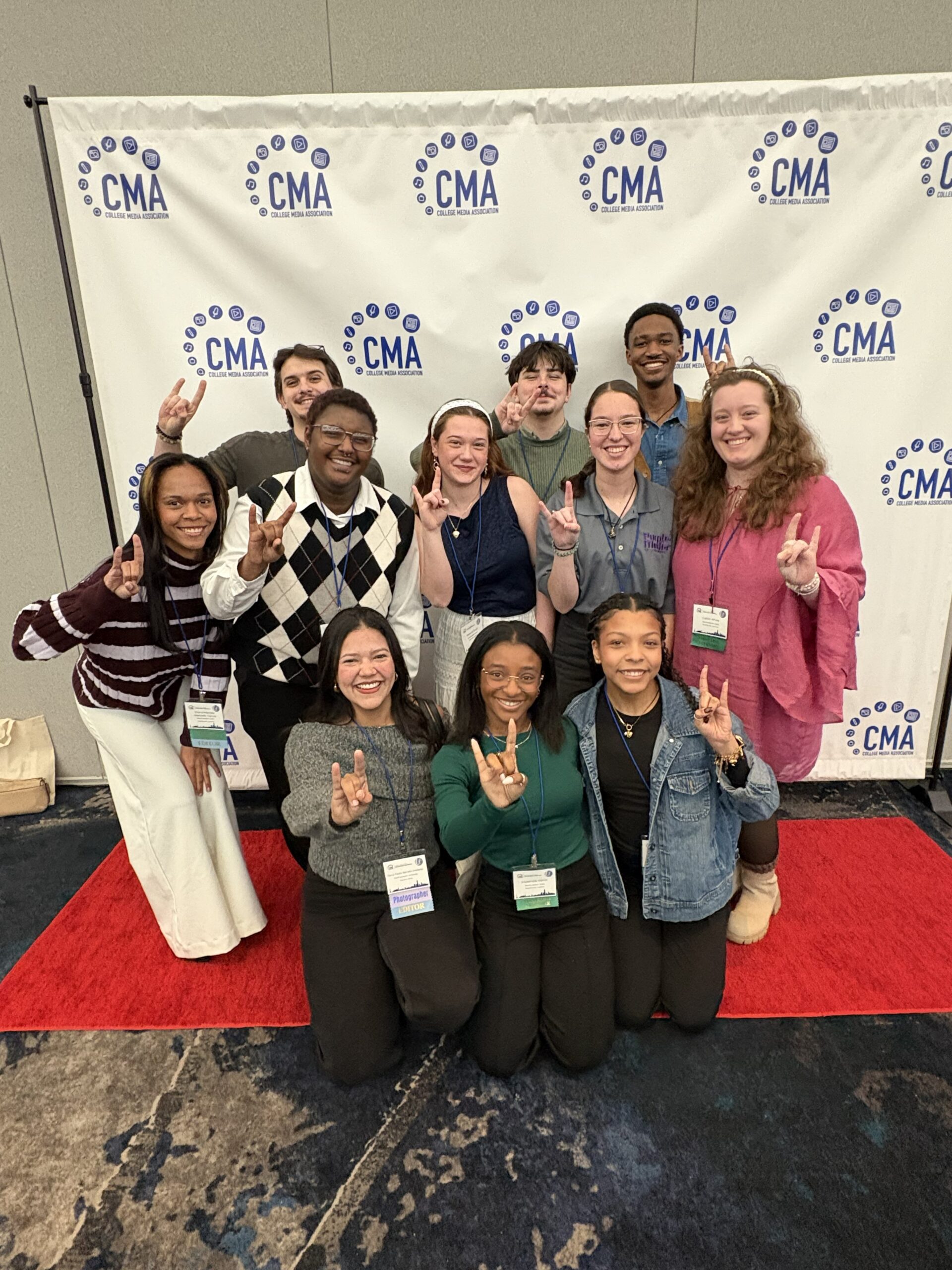 NSU student media organizations win eight awards at national conference