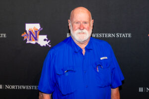 Ben Rushing was recognized for 35 years of service to the university.