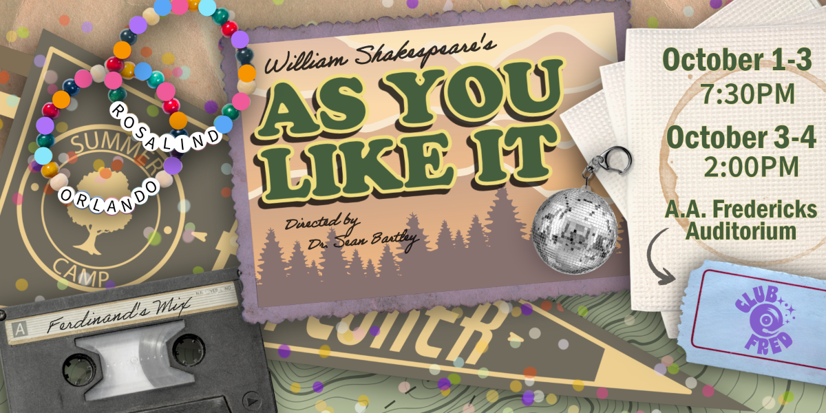 NSU Theatre and Dance to present "As You Like It" Oct. 1-4