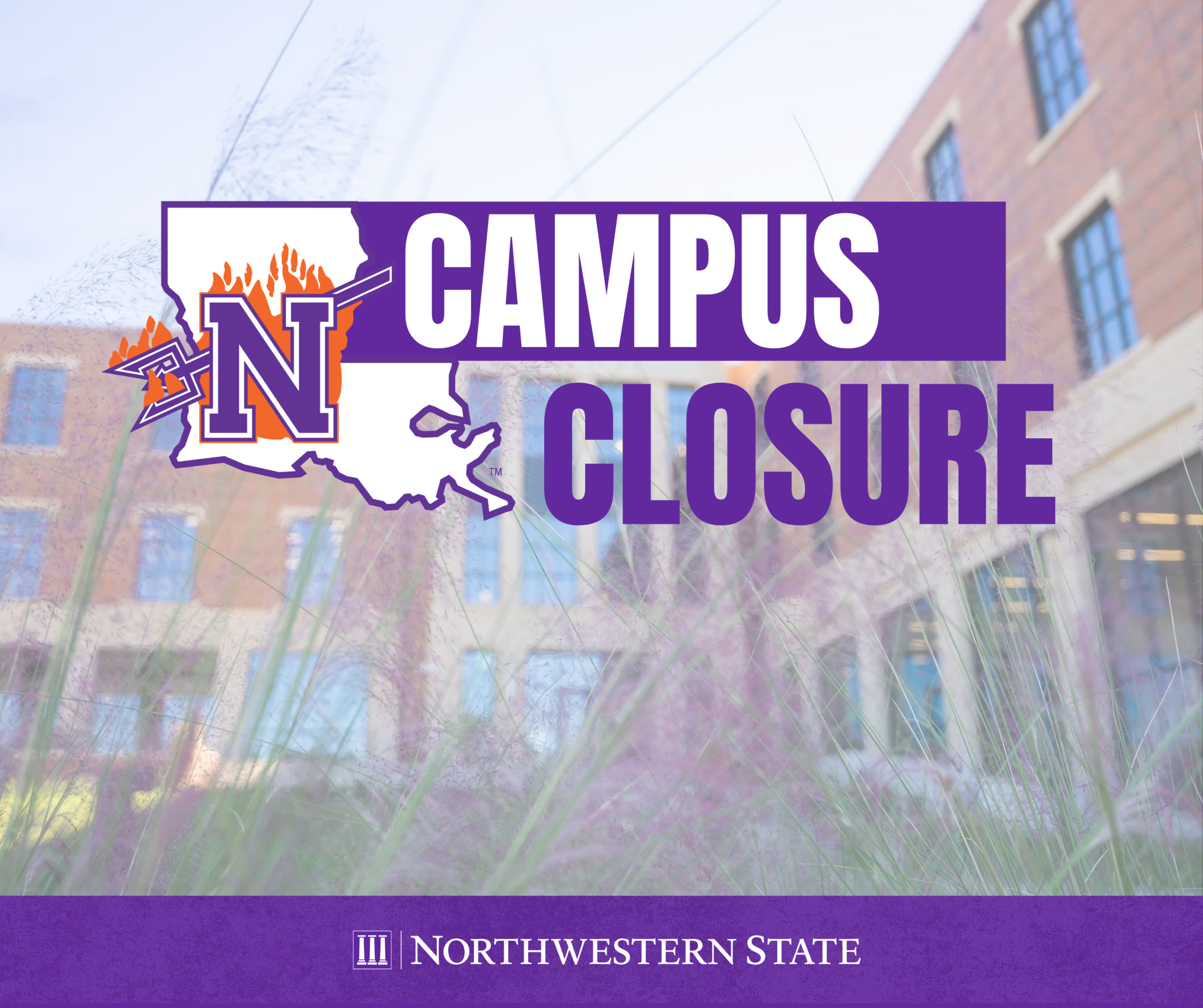 Campus Closure notice