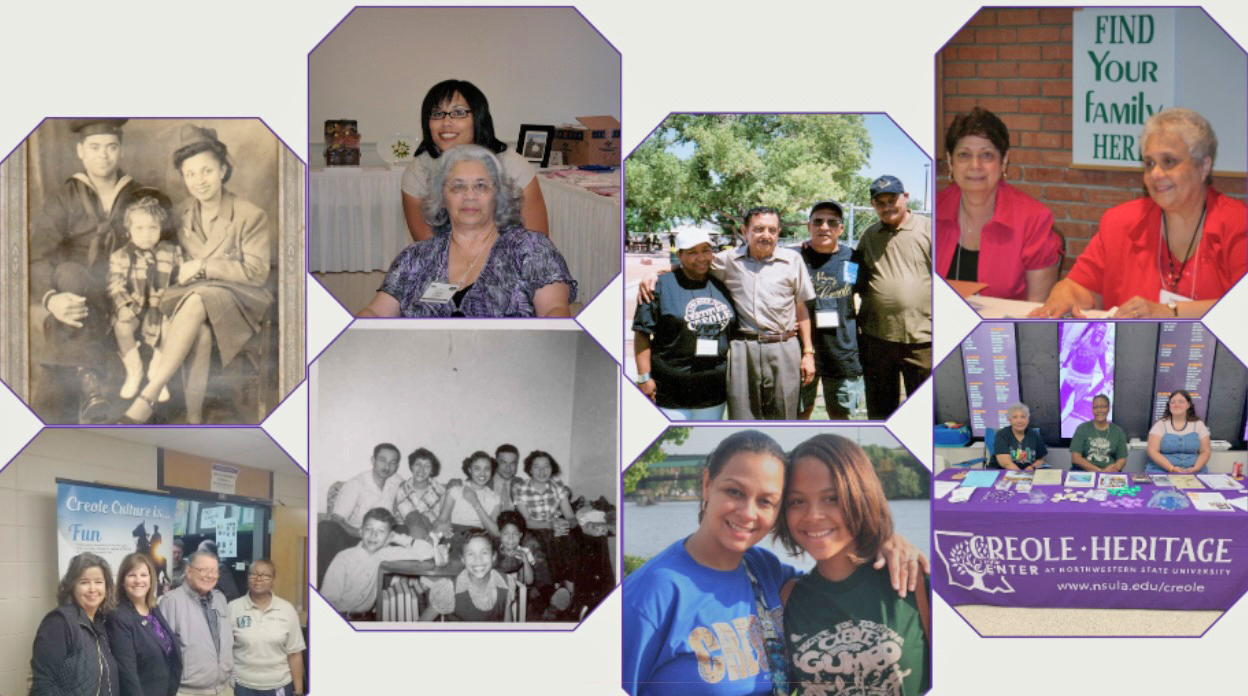 Creole Heritage Photo Collage