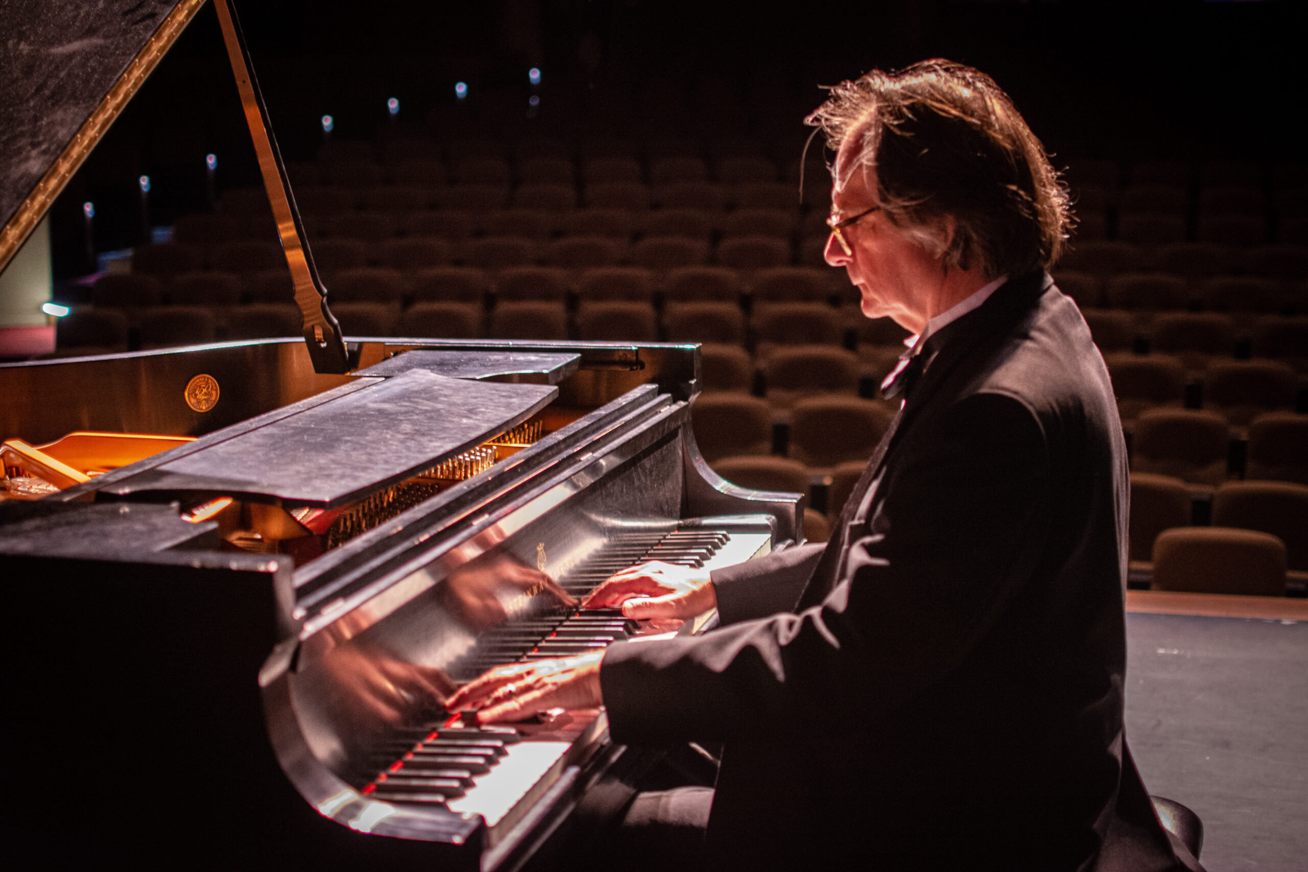 Pianist Kenneth Saxon will present a guest piano recital at Northwestern State University on Wednesday, Oct. 14 at 7:30 p.m. in Magale Recital Hall