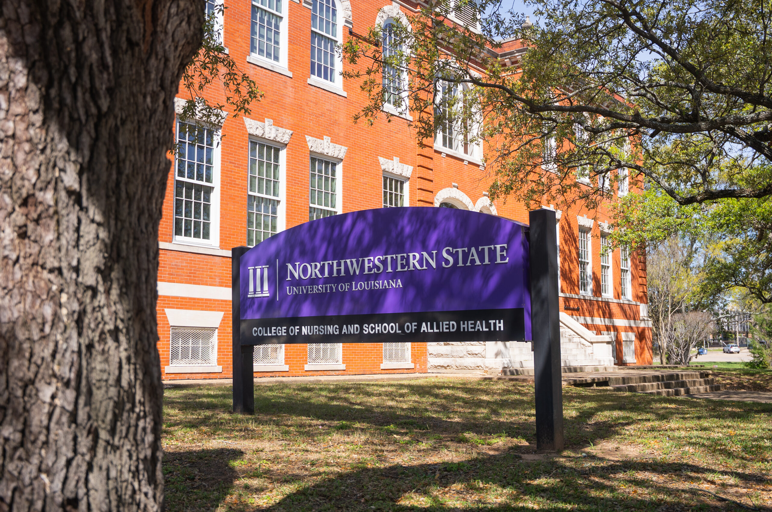 NSU Shreveport campus sign