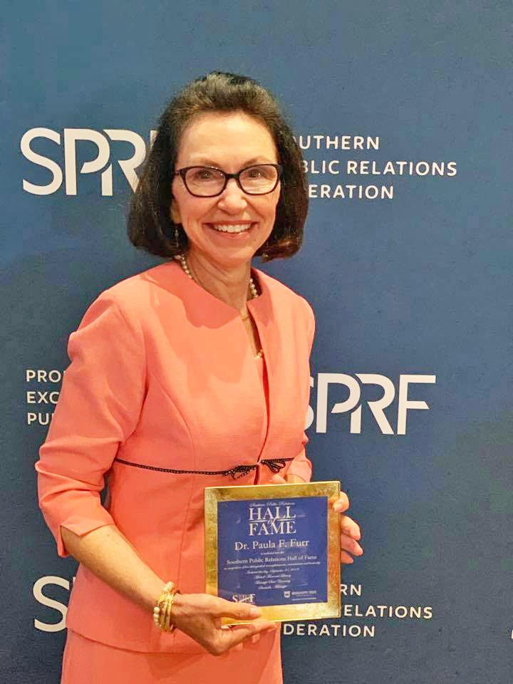 Dr. Paula Furr inducted into SPRF Hall of Fame - Northwestern State  University