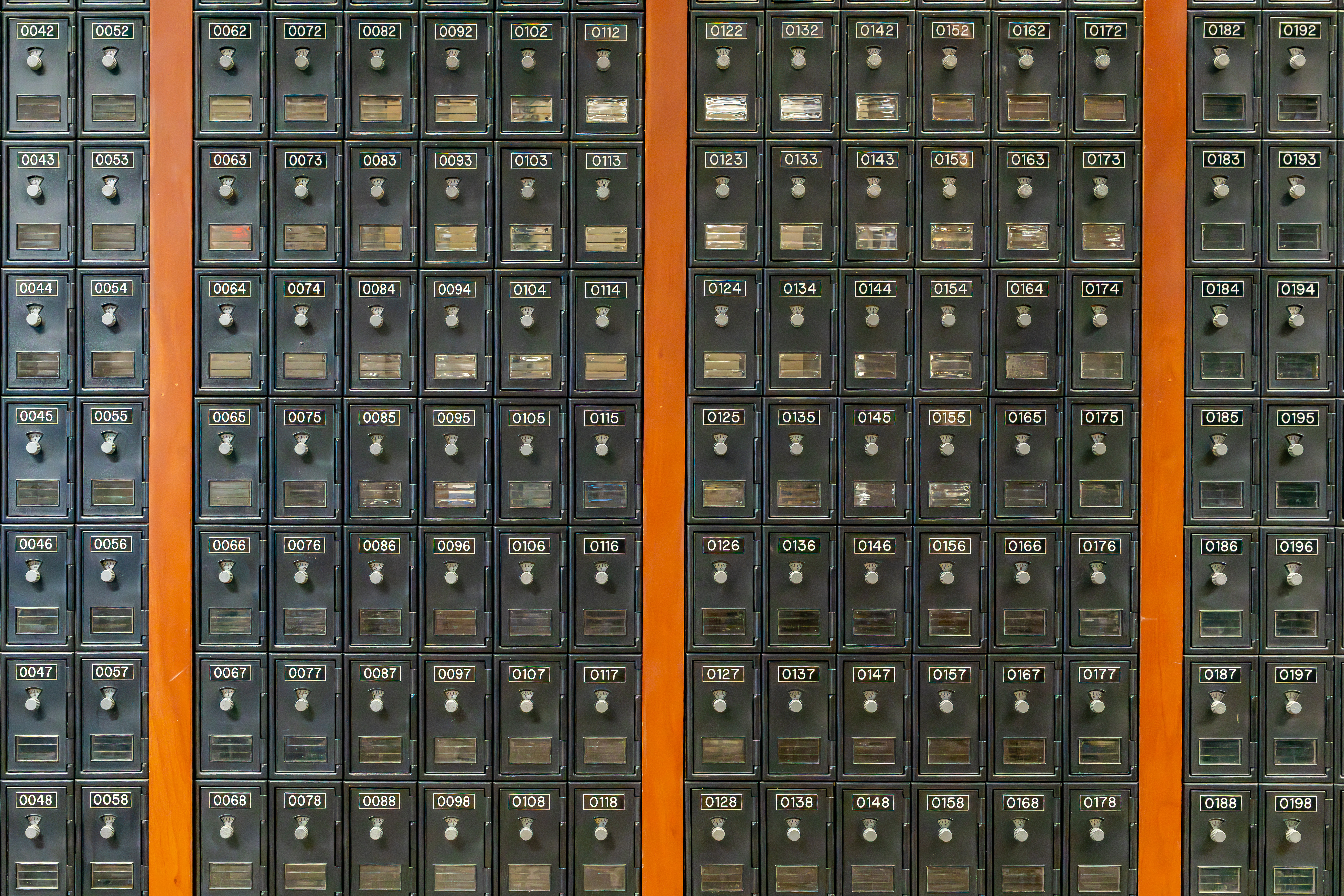 Images of college mailboxes
