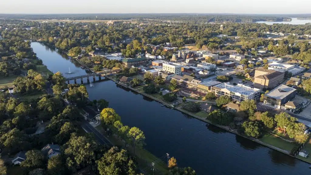 View of Cane River and Natchitoches