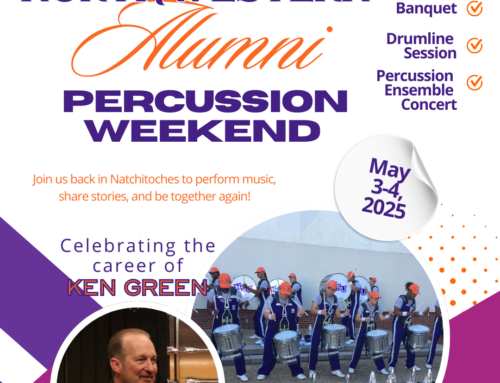Percussion Alumni Reunion to be held May 3-4 