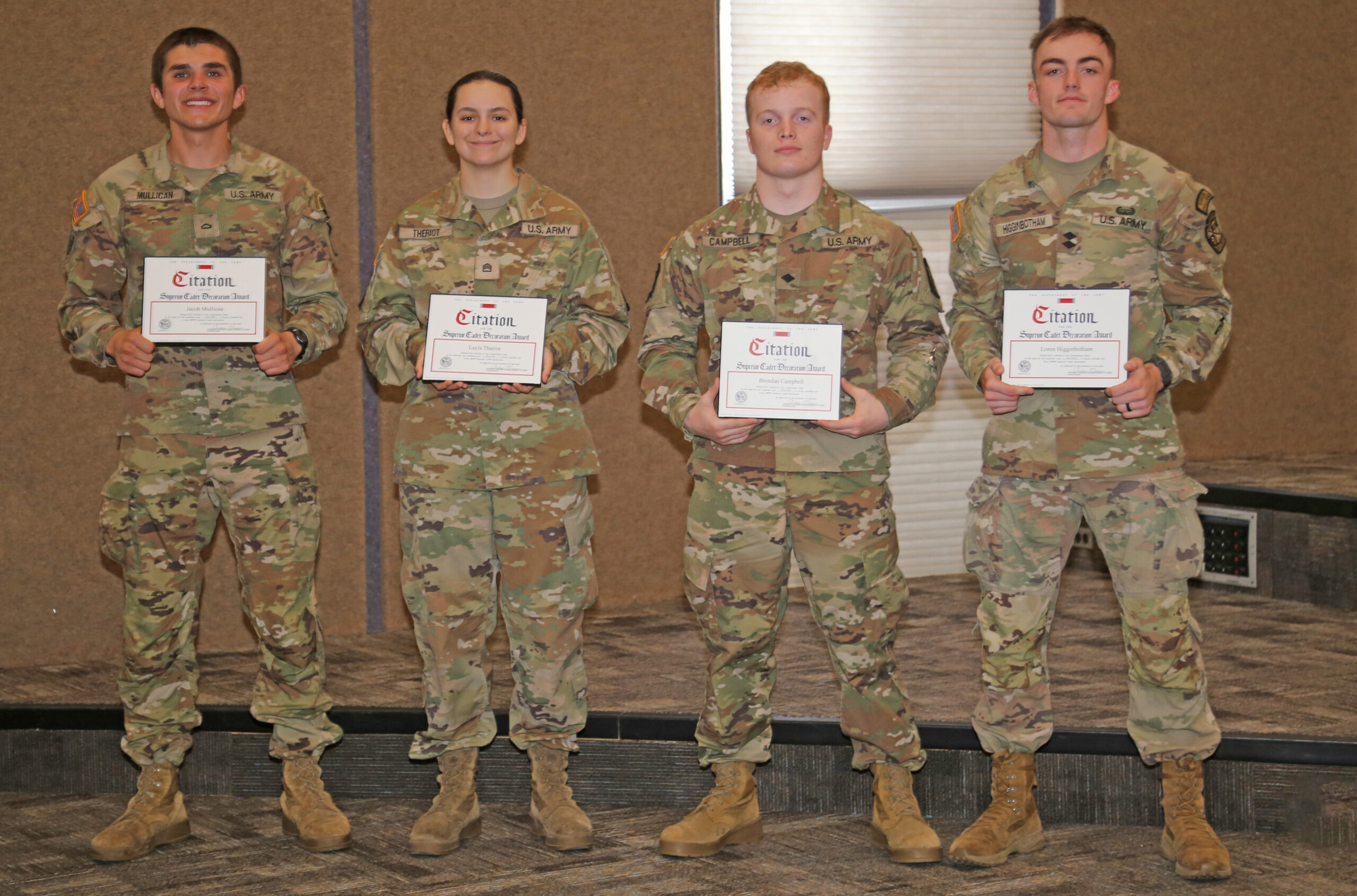 Cadets recognized for military, academic excellence - Northwestern 