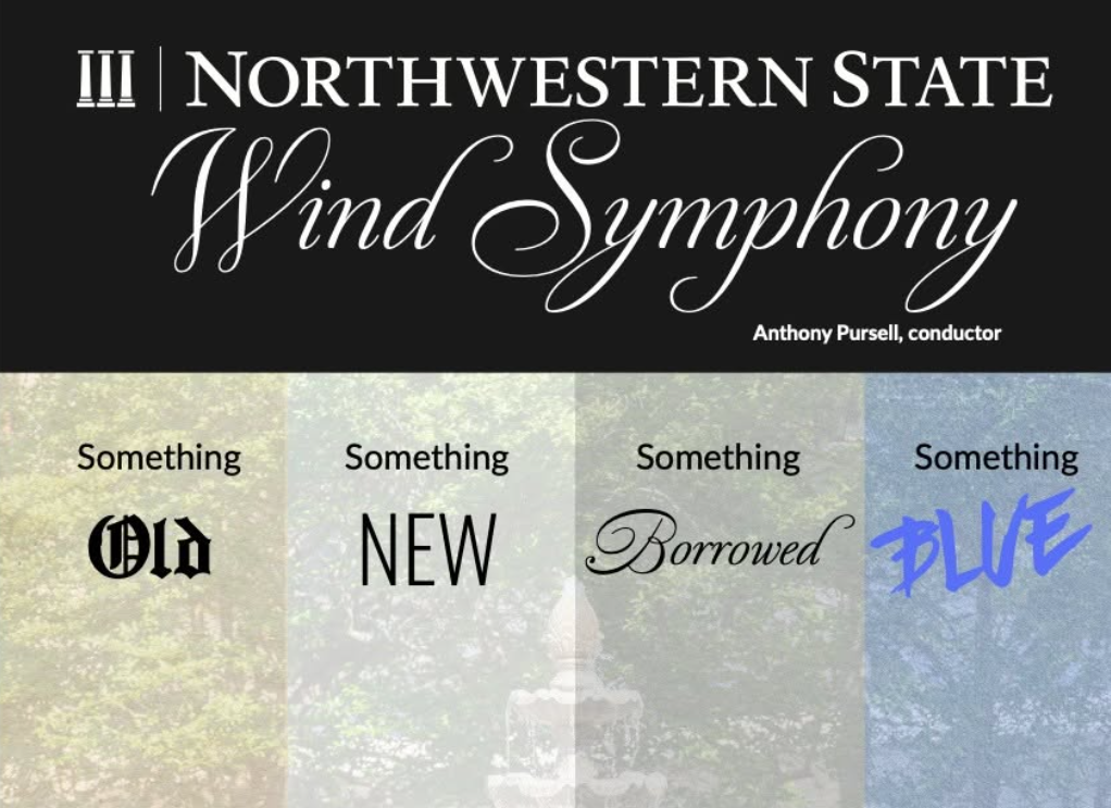 NSU Wind Symphony to present fall concert Sept. 29.